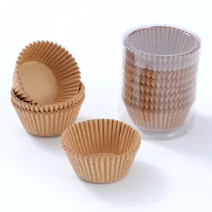 100/300 Pieces Standard Disposable Cupcake Liners, Odorless Oil-Proof Muffin Cups, Food Grade Baking Paper for Cakes and Pastries, Baking Supplies