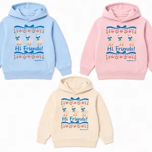 Eggs & Bunnies Hi Friends HOODIE