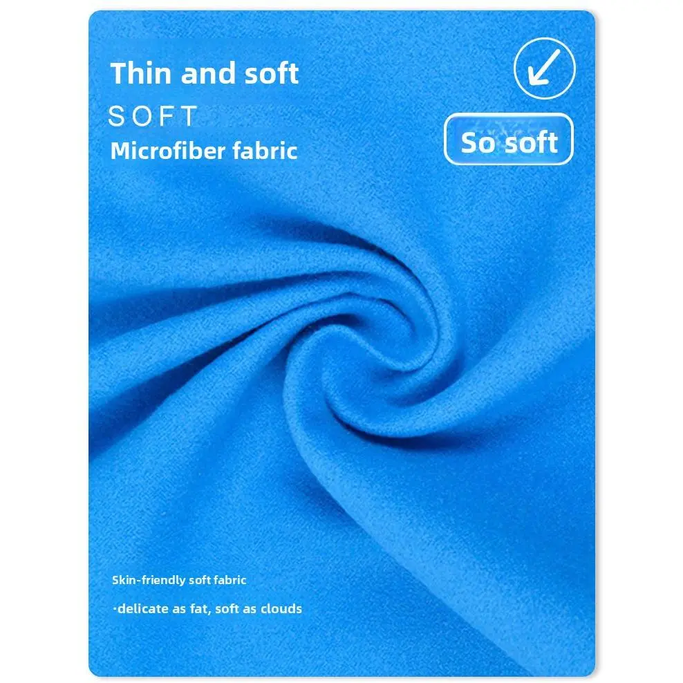 Double-sided velvet quick-drying sports towel sweat-absorbing beach towel made of microfiber Double-sided velvet quick-drying sports towel sweat-absorbing beach towel made of microfiber