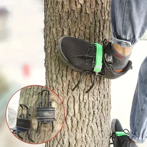 Outdoor tree-climbing slip-resistant cat claw shoe set, portable tree-climbing equipment for outdoor activities, upgraded tree-climbing nails