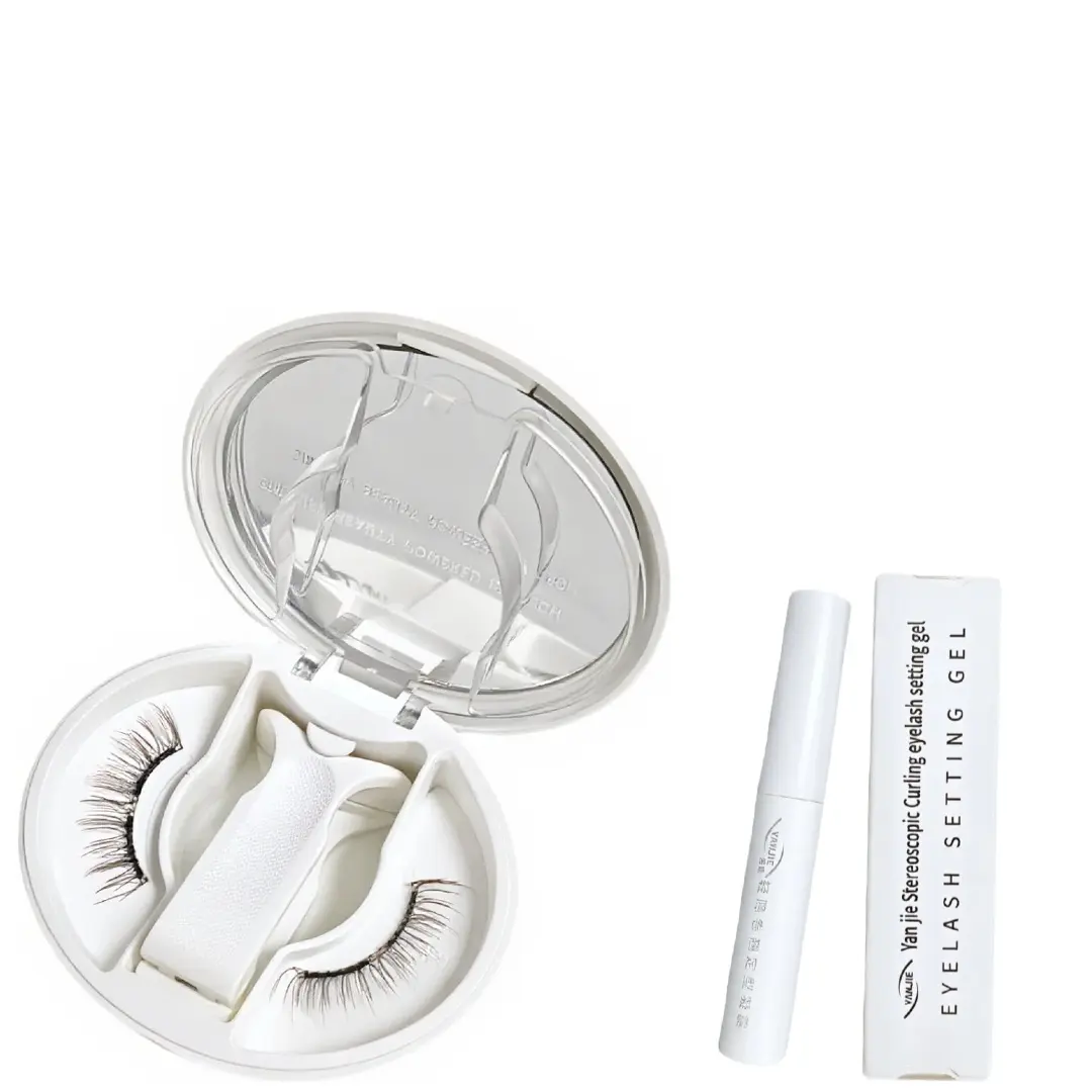 Yanjie Magnetic Eyelashes Queen Snake Qi Qi Rabbit Beautiful Fake Eyelash Rabbit Glue High-end Natural with Setting Gel