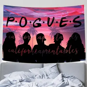 Pogue Life Tapestry 3x5Ft Outer Banks Tapestry Wall Hanging Retro Poster Outer Bank Party Decorations for Collage Bedroom