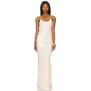 Lovers and Friends Rachel Gown in Neutral