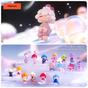 Heyone SOLY Flies to the Romance of the Universe Blind Box Action Cute Figure Desktop Ornament Collectible Toys Birthday Gifts Random Surprise Set Figurines Figurine Dolls Toyset Whimsical Figurines