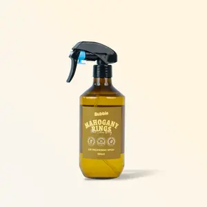 Bubble - Fresh Scent Room Sprays - Long-Lasting, Suitable for Homes, Cars, Pet Areas & Furniture - Mahogany Rings 500ml