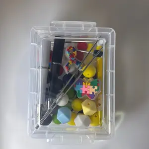 Autism Pens and Pencil Bundle with Colorful Beads and Puzzle Pieces for Sensory Support and Creative Writing