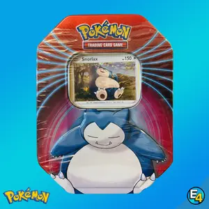 Mighty Mysterious Tin (Snorlax, Darkrai, or Mimikyu Promo)