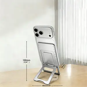 Mobile phone holder desktop office lazy metal holder portable aluminum alloy folding new model suitable for iPhone, Samsung series
