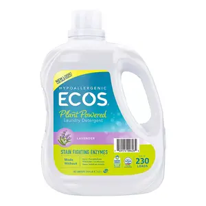 ECOS Liquid Laundry Detergent with Stain Fighting Enzymes - Lavender, 230 loads/210 fl. oz.