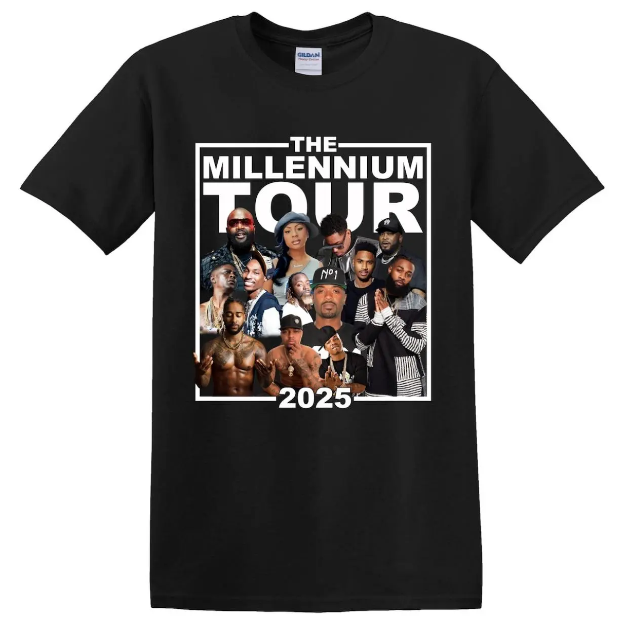 Millennium 2025 Tour Fan gift, Concert Tshirt, The Millennium Tour 2025 Shirt, Unisex Tee Size S-3XL, Classic Fashion, Timeless