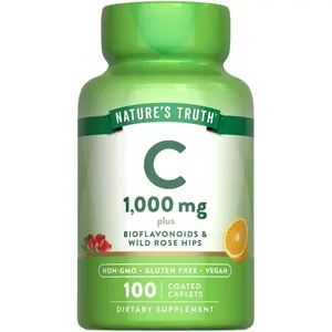 Vitamin C 1000 mg with Bioflavonoids, Rose Hips