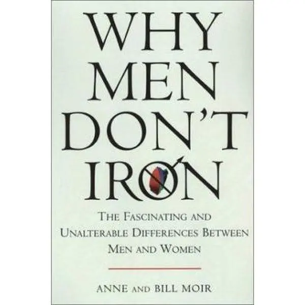 USED-Why Men Don't Iron: The Fascinating and Unalterable Differences Between Men and Women by Anne Moir (Hardcover)