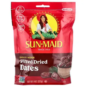 Sun-Maid Deglet Noor Pitted Dried Dates, 8 oz (227 g)