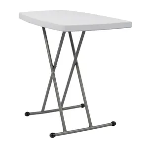 summervibes (29.92 x 19.69 x 27.76)" Liftable Garden Plastic Table White