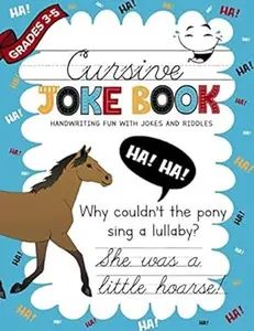 Cursive Joke Book: Handwriting Fun With Riddles And Puns (Educational Resources For Quality Learning)