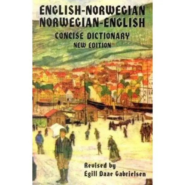 USED Book - English-Norwegian / Norwegian-English Dictionary by Egill D. Gabrielsen (Paperback) - english