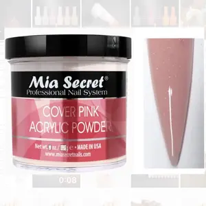 Mia Secret Cover Pink Acrylic Powder nail art nail care nail design nude nail