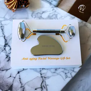 Terahertz Gua Sha & Roller Duo Set