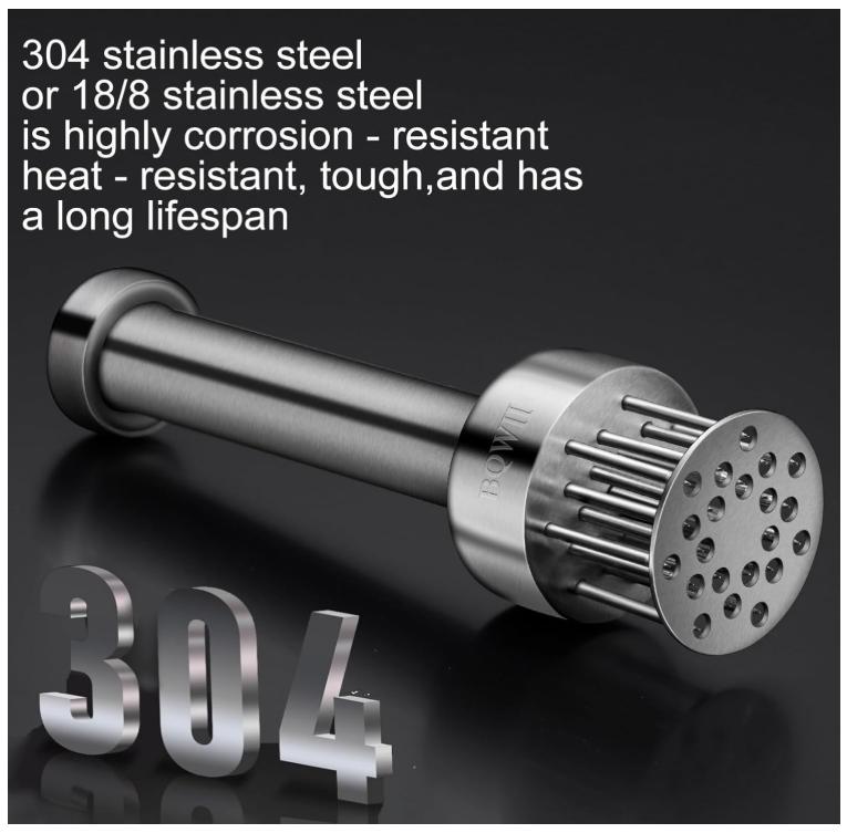 Stainless Steel Meat Tenderizer Tool with 21 Sharp Needles - A Meat Tenderizer Mallet for Chicken and Beef, Durable Meat Mallet Hammer, Easy-Grip Meat Hammer Tenderizer