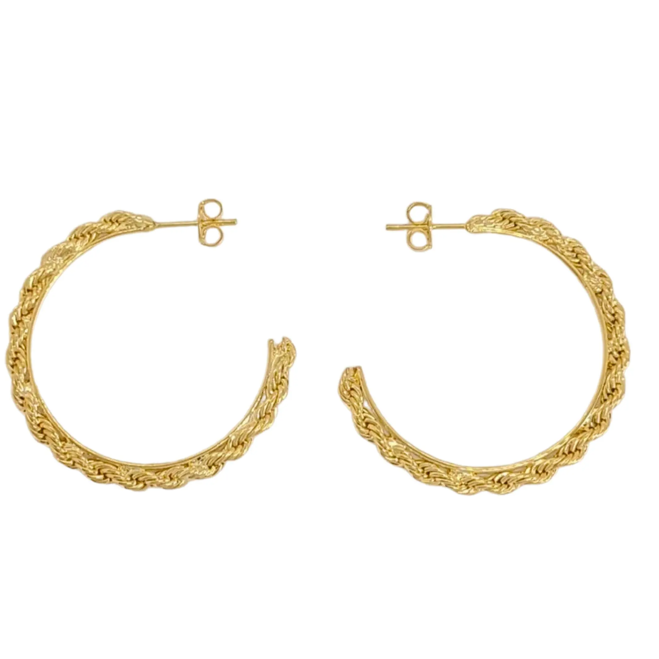 Ariel Rope Link Earrings