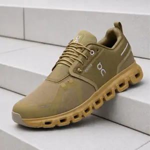On Running Cloud 6 Waterproof Olive Safari 3MF10062231 Men's Fashion Sneaker New