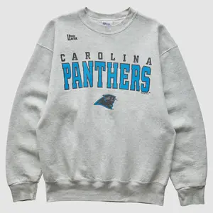 Carolina Panthers Pro Player 90s Pullover Sweatshirt - Gray - S