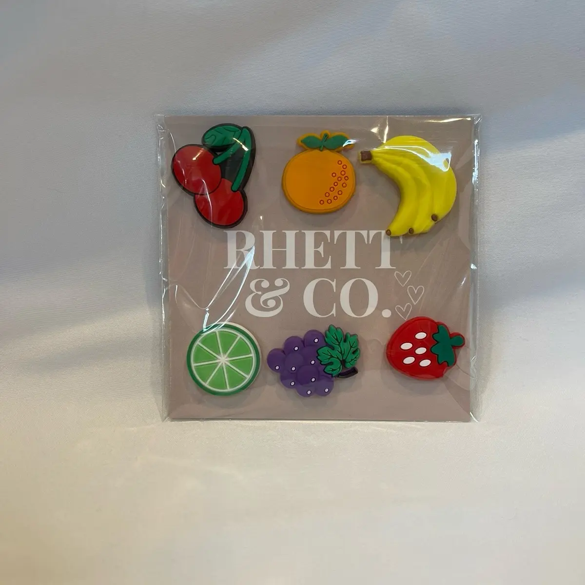 FRESH & FRUITY CROC CHARM SET BY RHETT & CO.
