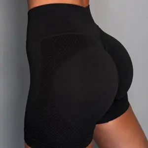 Women Seamless Scrunch Butt Shorts High Waist TikTok Push Up Gym Workout Booty