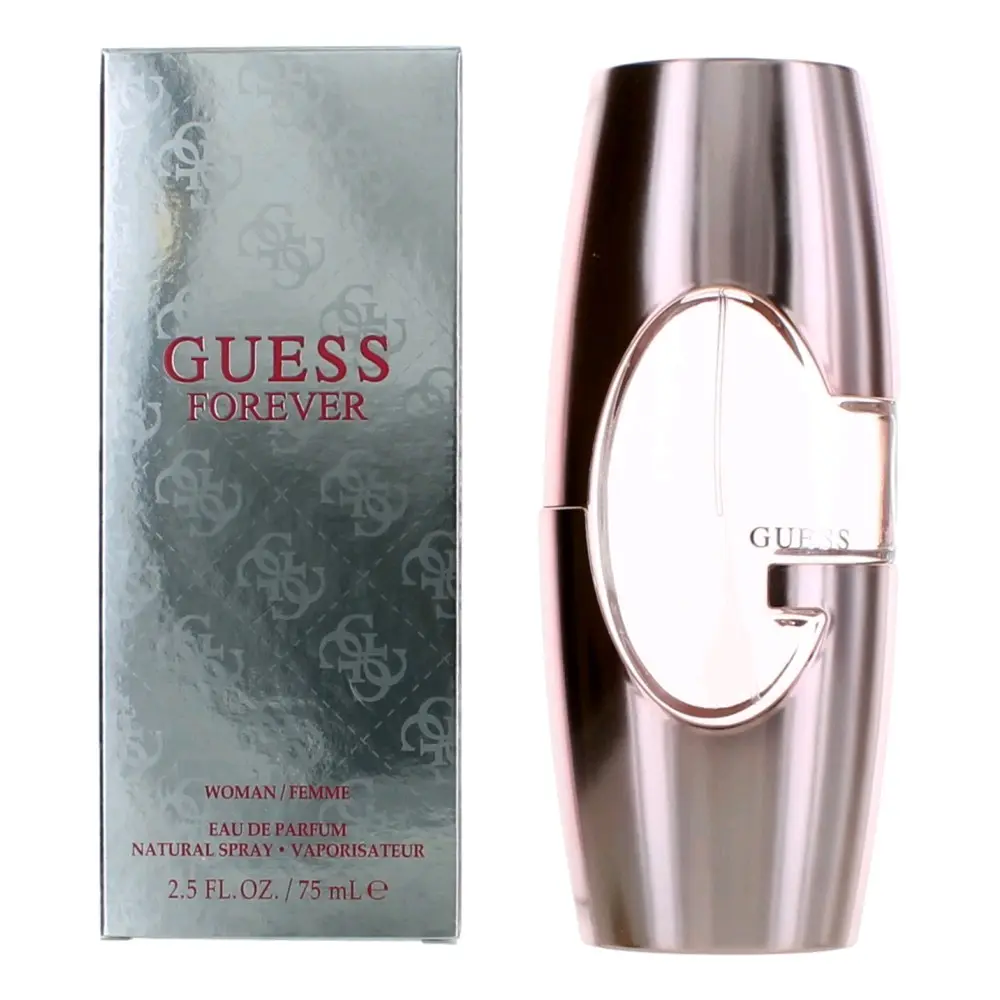 GUESS Forever Eau de Parfum for Women, Signature Scent for Female Wear, 2.5 oz / 75ml EDP Spray Bottle, 2 to 2.9 fl oz