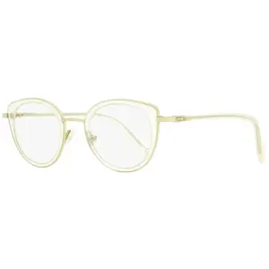 Moncler Oval Eyeglasses ML5025 024 Light Gold/Frosted 46mm 5025