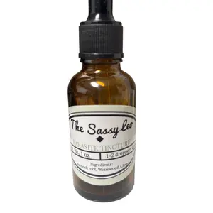 Parasite Detox Tincture with Wormwood, Clove, and Burdock Root