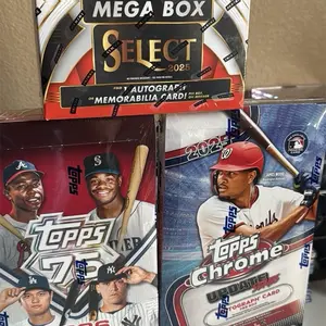 2025 Baseball Break - TC hobby box, 2026 Topps 75th Anniversary- Select Mega Box