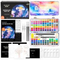 128 Colors Watercolor Set