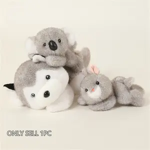 Animal Plush Toys, Soft Fluffy Stuffed Animals, Koala/rabbit/husky, Room Decoration, Birthday Gift, Easter, Mother's Day, Graduation, Wedding
