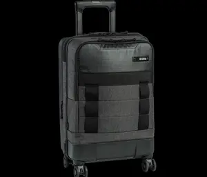OGIO ONU 4WD Suitcase - Black Hybrid Travel Bag with Wheels & Handle, Padded Laptop Compartment, Quick-Access Panel, USA Airline Regulated Carry-On