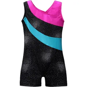 KF5-GCS042     Gymnastics Leotards for Girls Gymnastics Outfit Dance Leotard Clothes for Toddler Kis Girls
