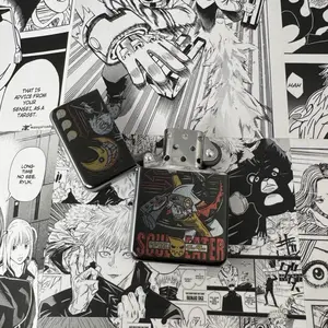 Soul Eater Anime-Inspired Universal Lighter Case - Stylish Durable Protective, Lightweight