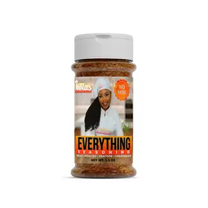 Miss Nola  Everything Seasoning 5.5 oz - Versatile Blend for Meat Poultry Seafood & Vegetables