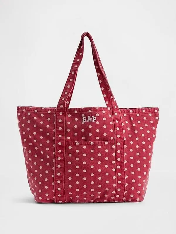 Gap Logo Tote Bag - Neon Pink Glow - TikTok Shop