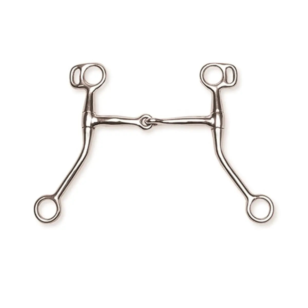 Jacks 10456-5-1-2 5.5 in. Stainless Steel Training Snaffle Bit