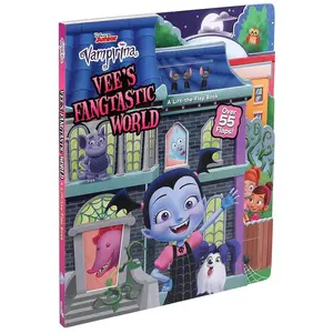 Vampirina: Vee's Fangtastic World Lift-the-Flap Book, Interactive Children's Literature & Art Kid Book for Young Readers, Kid Books