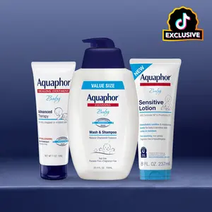 Aquaphor Baby's Complete Skin Care Routine Bundle — Wash, Moisturize & Heal