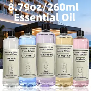 8.8 ounces Natural Home Fragrance and Hotel Office Aroma - Aroma Diffuser Supplement Pack, with five scents for long-lasting fragrance. Purifies air and is suitable as a gift for women on special occasions