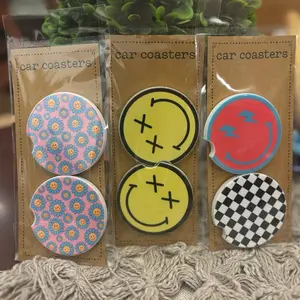 Ceramic Car Coasters