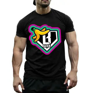 Men Neon Pink Green Banana Graphic Tee Casual Loose Fit Round Neck Medium Stretch Streetwear Everyday Top All-Season Baseball Lifestyle Tshirt Vibrant Aesthetic Summer Essential