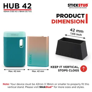 StickStud Hub 42 Vertical Holder for Devices