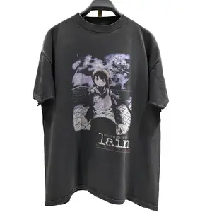 1999 Serial Experiments 'Lain' Rare  Black T-Shirt Unisex Shirt Gift for him, Gift for her, Gift for fan