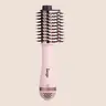 L'ANGE HAIR Le Volume Elevé Multifunctional Salon Hair Dryer with Comb - 65mm Titanium Teardrop Barrel, Ionic Lightweight Heat Protection Blowout Tool, Smooth Styling Option for Women's Beauty Gift