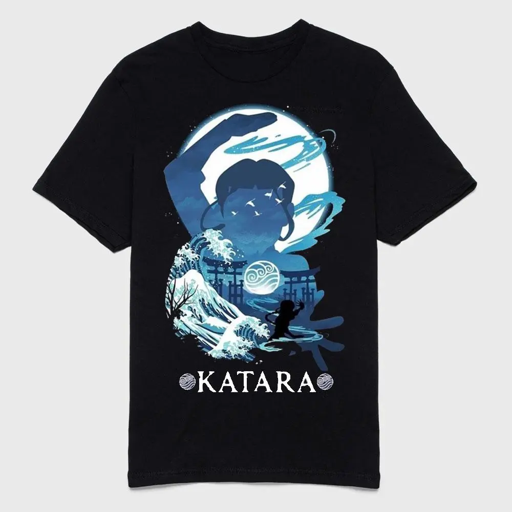 Katara Anime Inspired T-Shirt, Vintage Graphic Tee, Unisex Heavy Cotton Fan Apparel