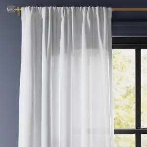 2pk Light Filtering Farrah Curtain Panels - Threshold